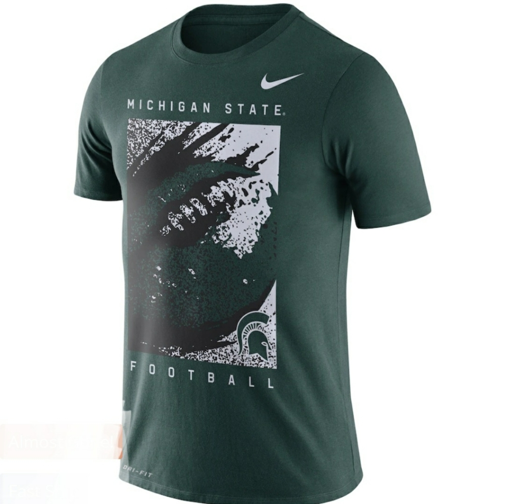 NWT Nike MSU Football Dri-fit sz.S